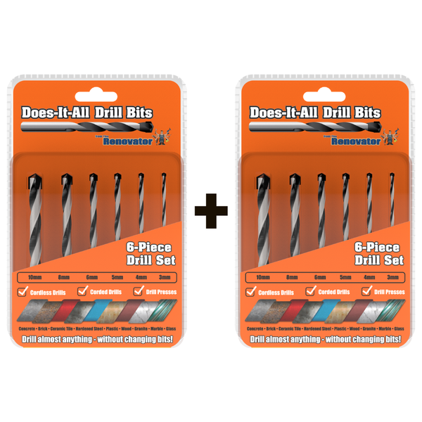 Does It All Drill Bits Small Kit by Renovator TV Shop