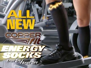 Copper Fit Easy On/Off Compression Socks