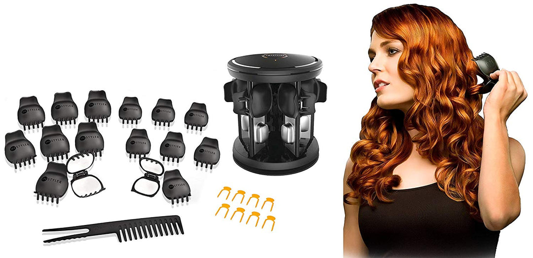 Topstyler by Instyler Ceramic Styling Shells Beachy Waves Curls popular Volume Body