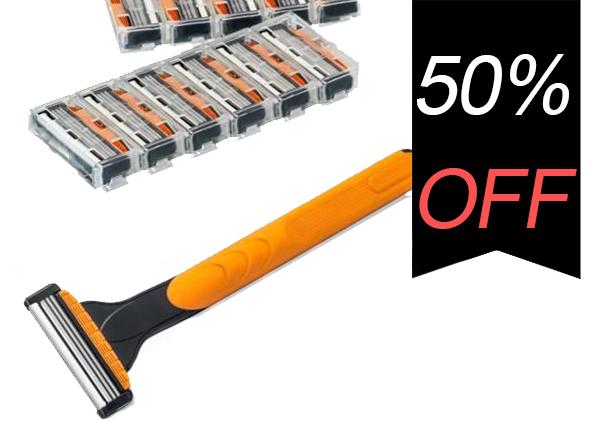 Micro Touch Battery Operated Razor Handle MicroTouch Tough Blade – TV Shop